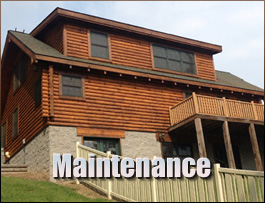  Stafford County, Virginia Log Home Maintenance