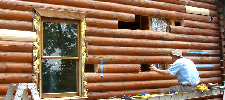 Log Home Repair Stafford County, Virginia